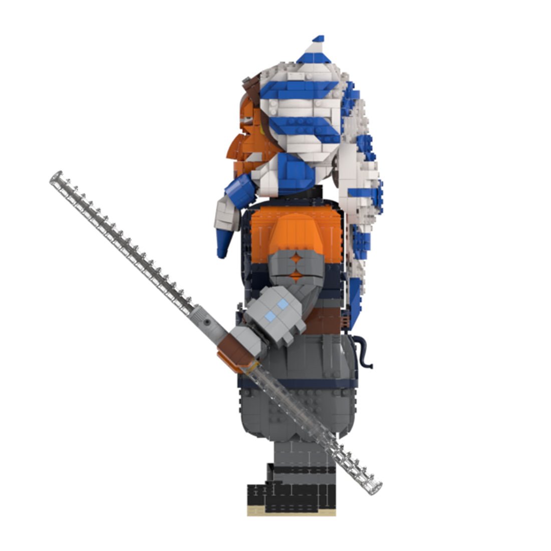 MOC - 163933 Ahsoka Tano Klemmbausteine - LesDiy - Klemmbausteine