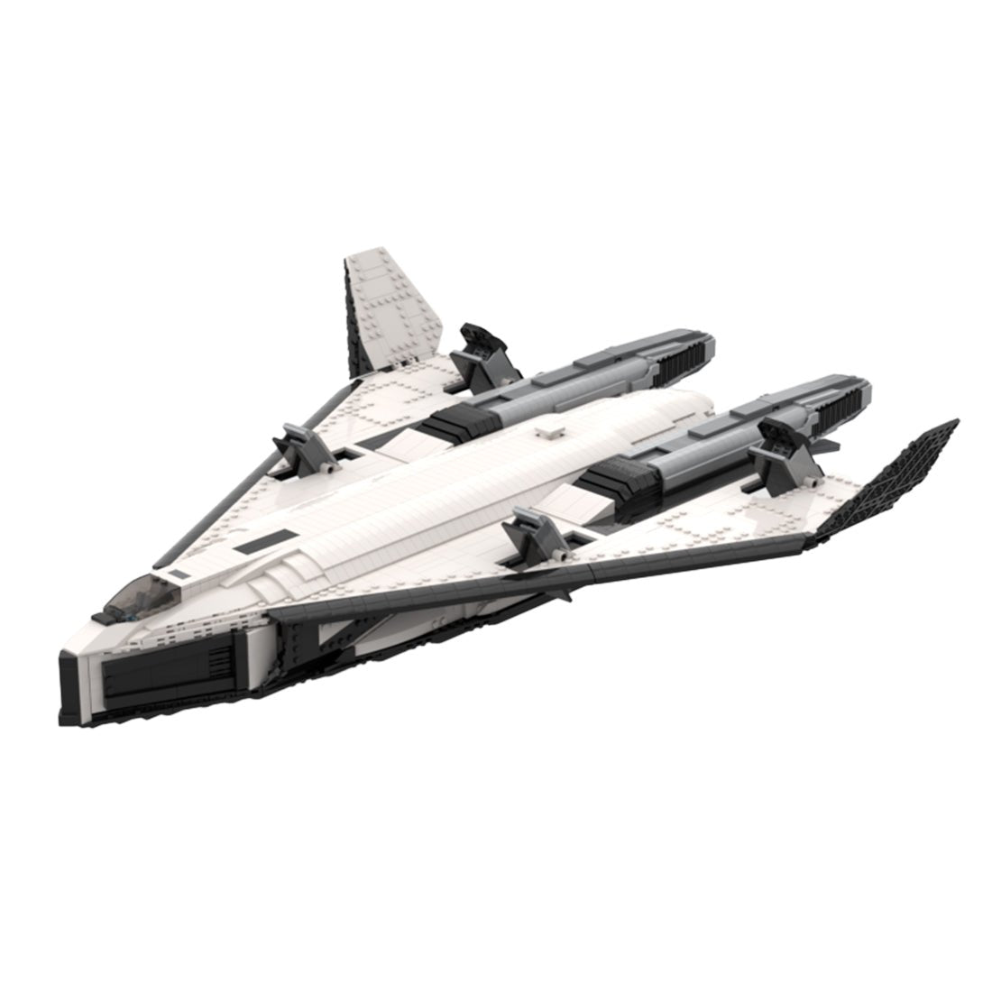 MOC - 164698 Valkyrie SSTO TAV 37B Class Shuttle Klemmbausteine - LesDiy - Klemmbausteine