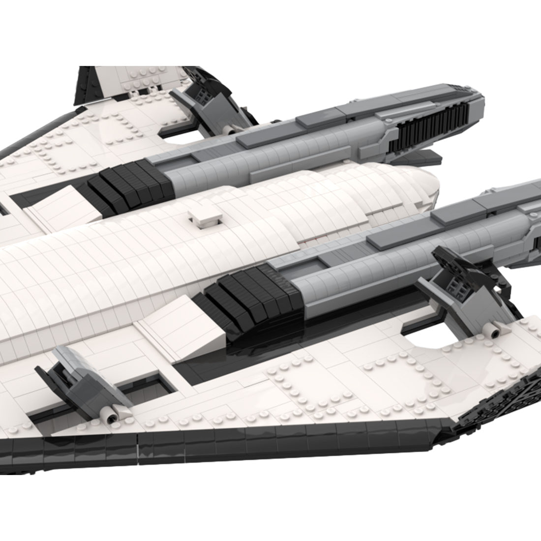 MOC - 164698 Valkyrie SSTO TAV 37B Class Shuttle Klemmbausteine - LesDiy - Klemmbausteine