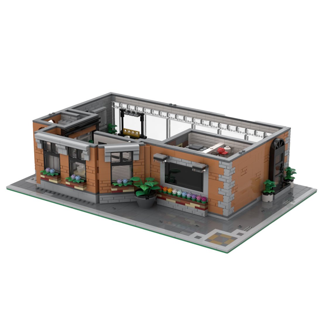 MOC - 164775 Queer Eye Ground Floor Klemmbausteine - LesDiy - Klemmbausteine