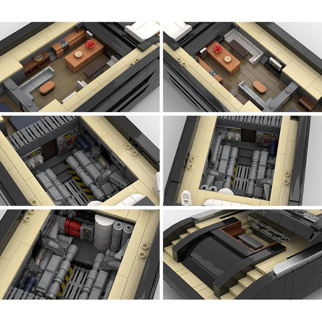MOC - 164800 Midi - Scale Yacht Klemmbausteine - LesDiyproduct_type##