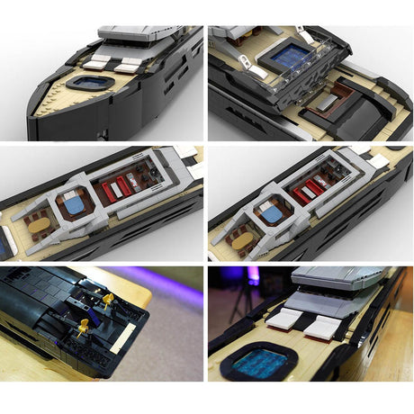 MOC - 164800 Midi - Scale Yacht Klemmbausteine - LesDiyproduct_type##