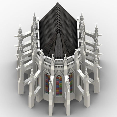 MOC - 165277 Gothic Cathedral Module 1 - Choir Klemmbausteine - LesDiy - Klemmbausteine