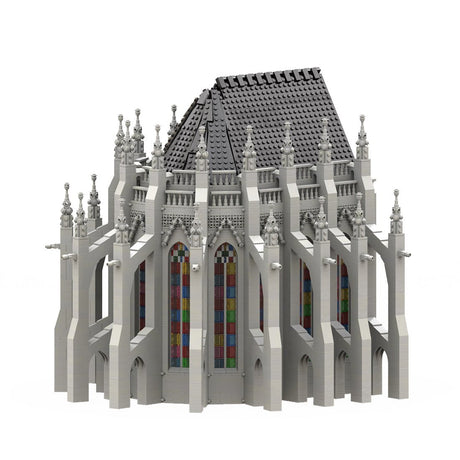 MOC - 165277 Gothic Cathedral Module 1 - Choir Klemmbausteine - LesDiy - Klemmbausteine