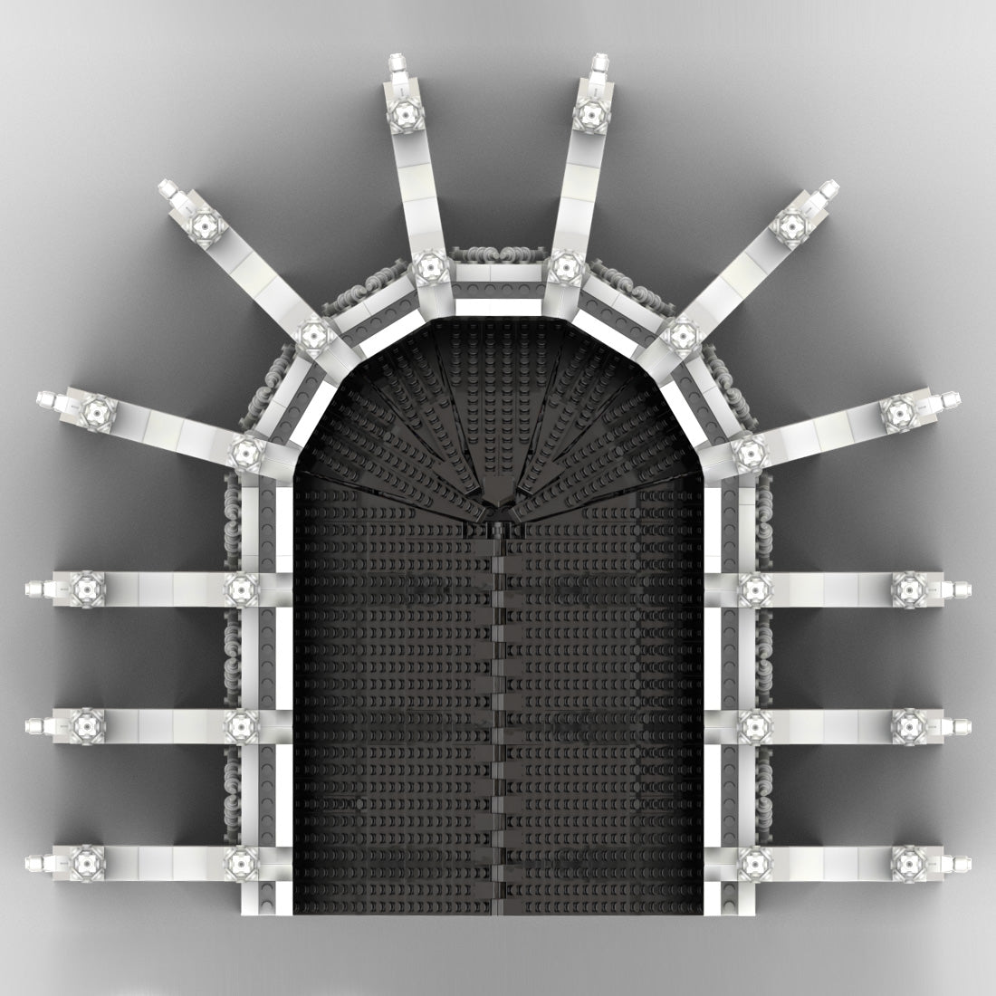 MOC - 165277 Gothic Cathedral Module 1 - Choir Klemmbausteine - LesDiy - Klemmbausteine