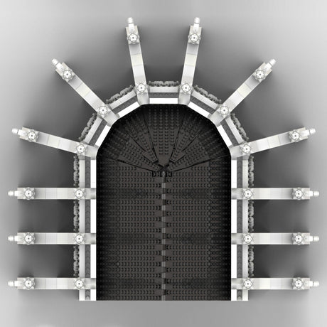 MOC - 165277 Gothic Cathedral Module 1 - Choir Klemmbausteine - LesDiy - Klemmbausteine