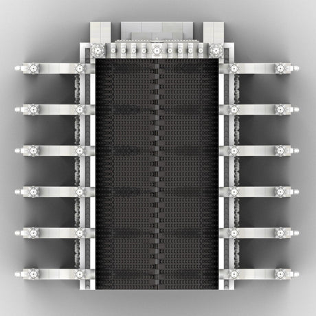 MOC - 165277 Gothic Cathedral Module 3 - Nef Klemmbausteine - LesDiy - Klemmbausteine