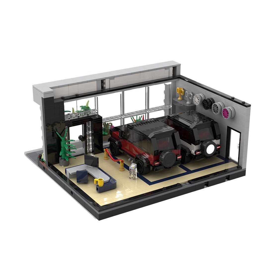 MOC - 166538 BRABUS Dealership - Executive Edition Kelmmbausteine - LesDiy - Klemmbausteine