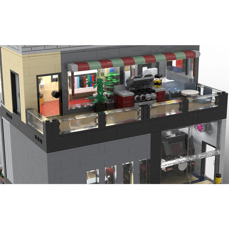 MOC - 166538 BRABUS Dealership - Executive Edition Kelmmbausteine - LesDiy - Klemmbausteine