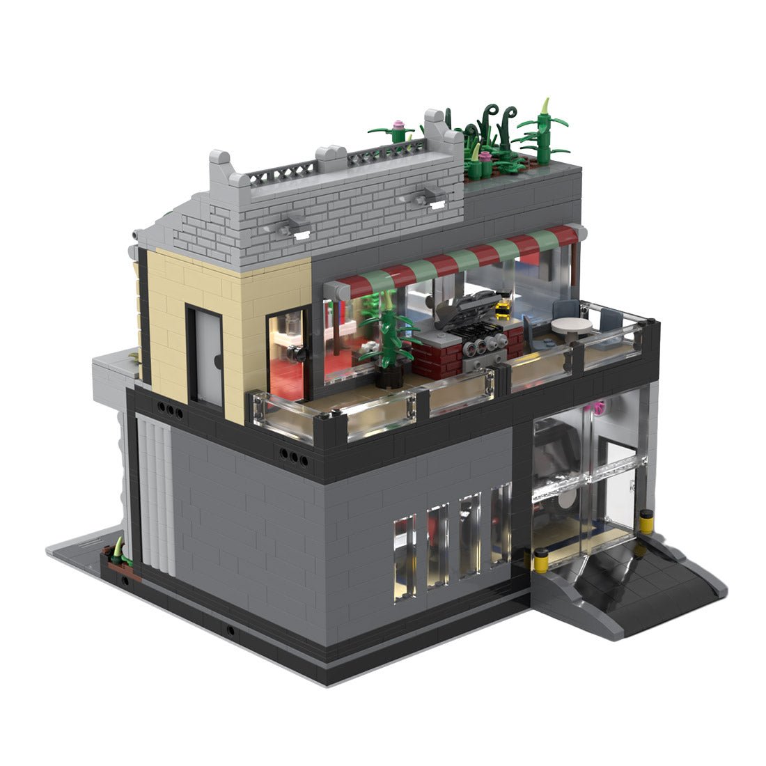 MOC - 166538 BRABUS Dealership - Executive Edition Kelmmbausteine - LesDiy - Klemmbausteine