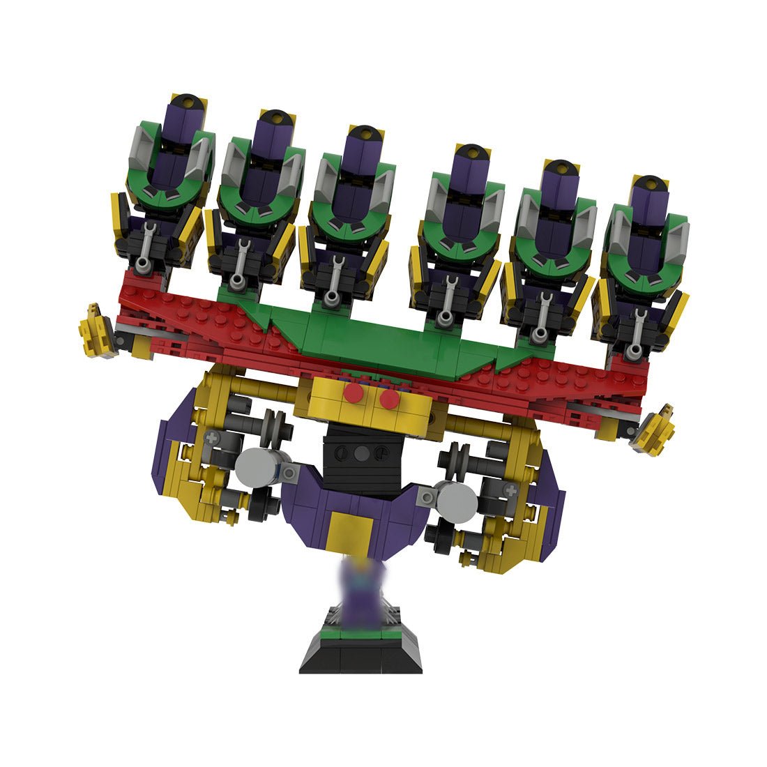 MOC - 166643 The JOKER CAR Klemmbausteine - LesDiy - Klemmbausteine