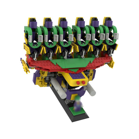 MOC - 166643 The JOKER CAR Klemmbausteine - LesDiy - Klemmbausteine