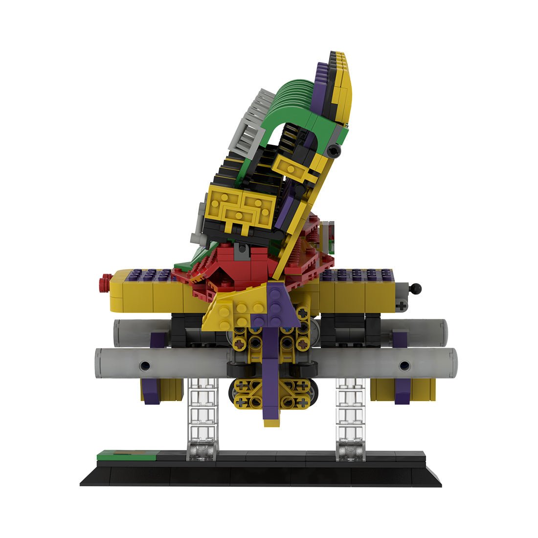 MOC - 166643 The JOKER CAR Klemmbausteine - LesDiy - Klemmbausteine