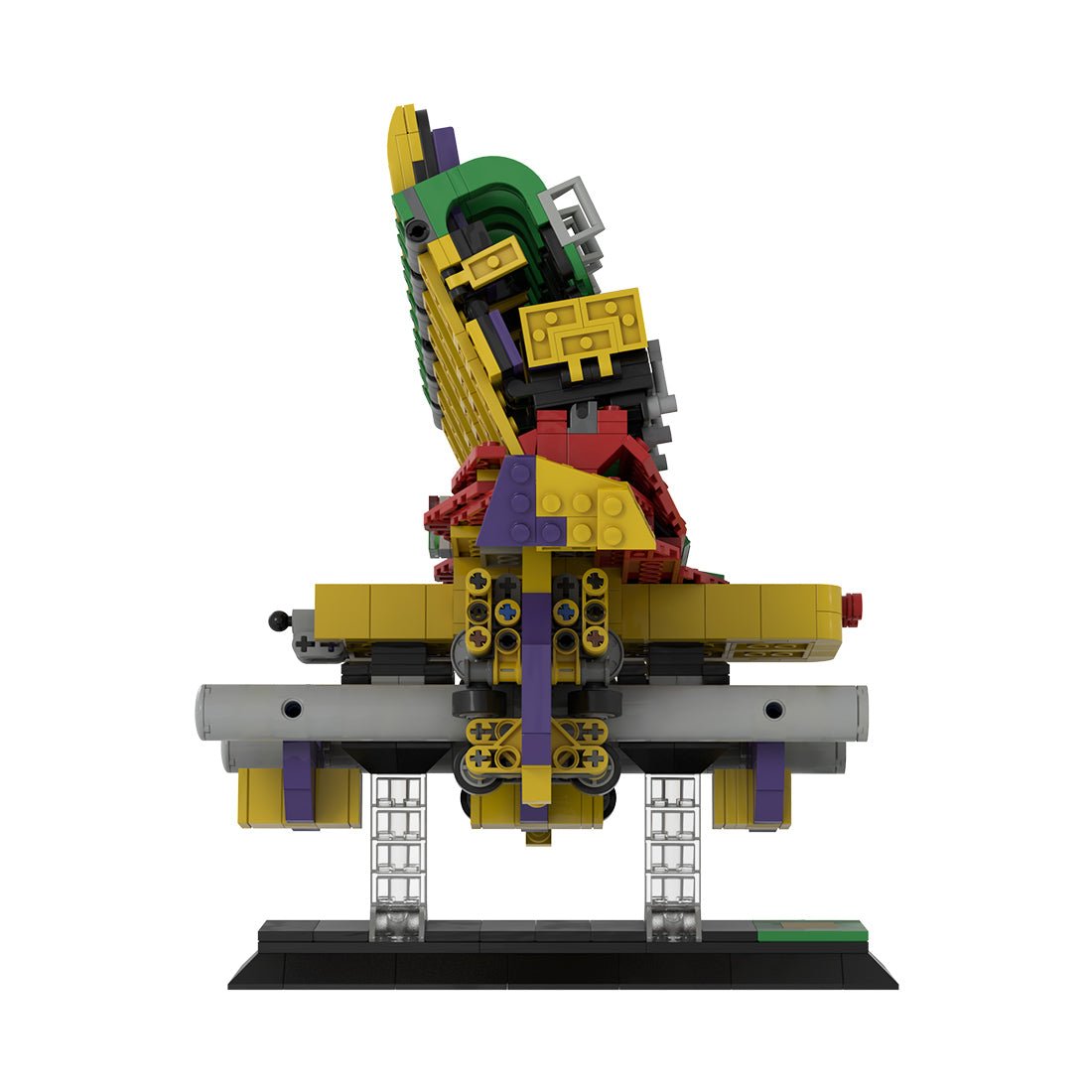 MOC - 166643 The JOKER CAR Klemmbausteine - LesDiy - Klemmbausteine