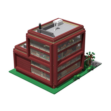 MOC - 168034 French tacos shop (V2) Klemmbausteine - LesDiy - Klemmbausteine