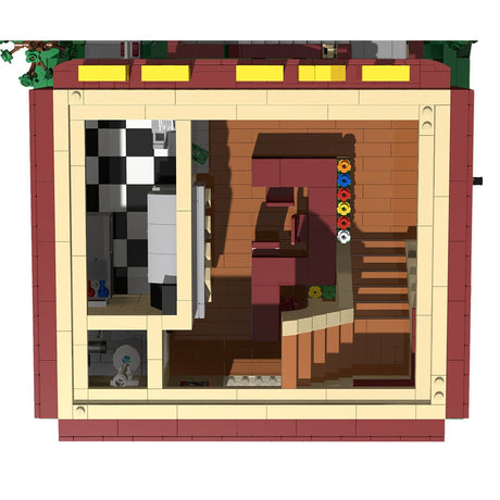 MOC - 168034 French tacos shop (V2) Klemmbausteine - LesDiy - Klemmbausteine