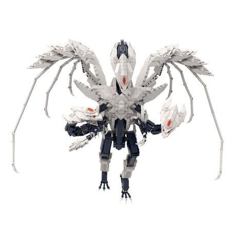 MOC - 168099 dragon of the Ice Barrier Klemmbausteine - LesDiy - Klemmbausteine