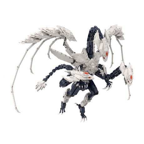 MOC - 168099 dragon of the Ice Barrier Klemmbausteine - LesDiy - Klemmbausteine