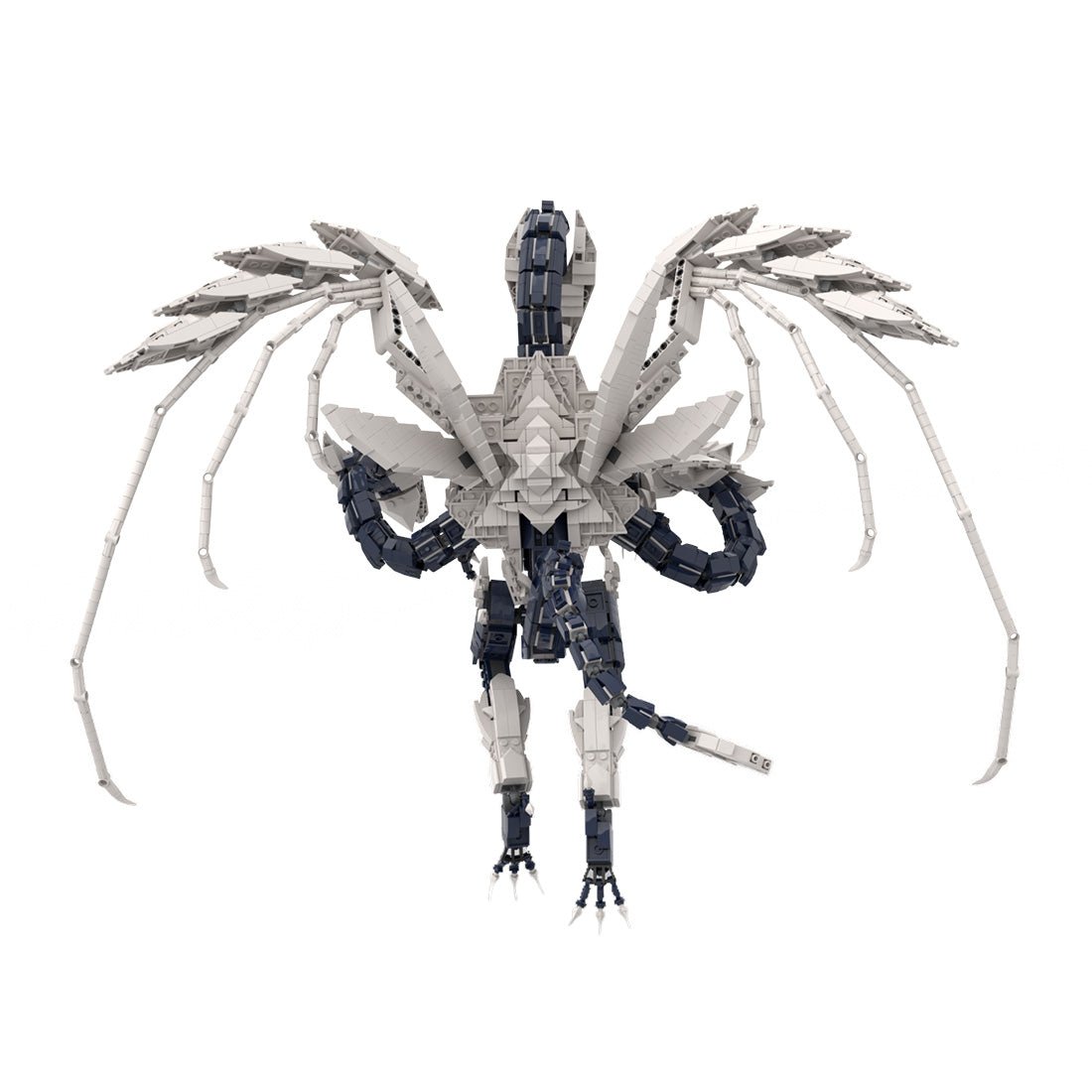 MOC - 168099 dragon of the Ice Barrier Klemmbausteine - LesDiy - Klemmbausteine