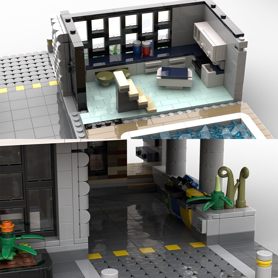 MOC - 168504 Sesto Elemente | Modular Building Klemmbausteine - LesDiy - Klemmbausteine