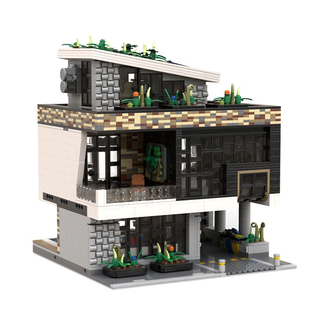 MOC - 168504 Sesto Elemente | Modular Building Klemmbausteine - LesDiy - Klemmbausteine