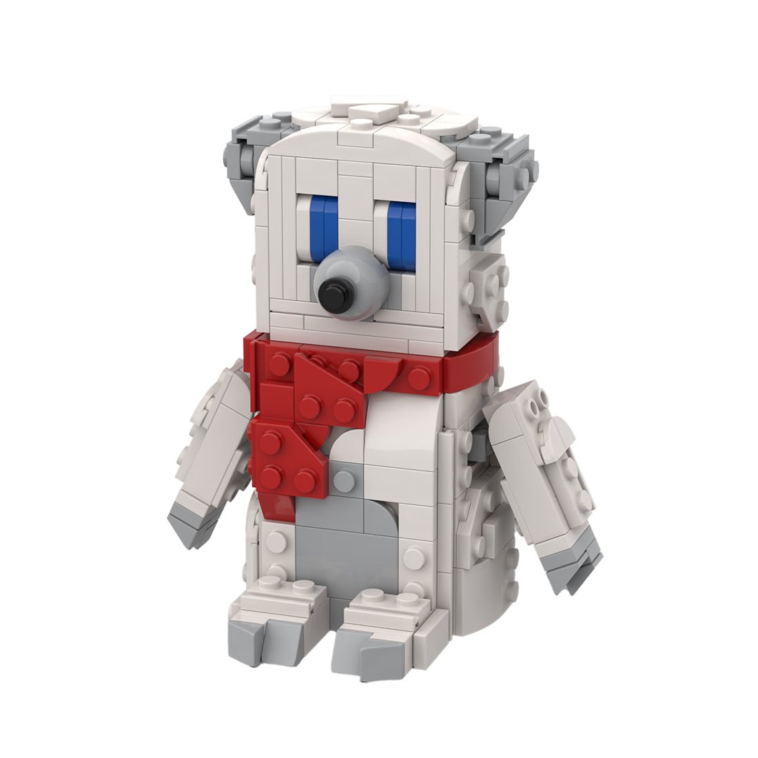 MOC - 169252 Polar Bear Klemmbausteine - LesDiy - Klemmbausteine