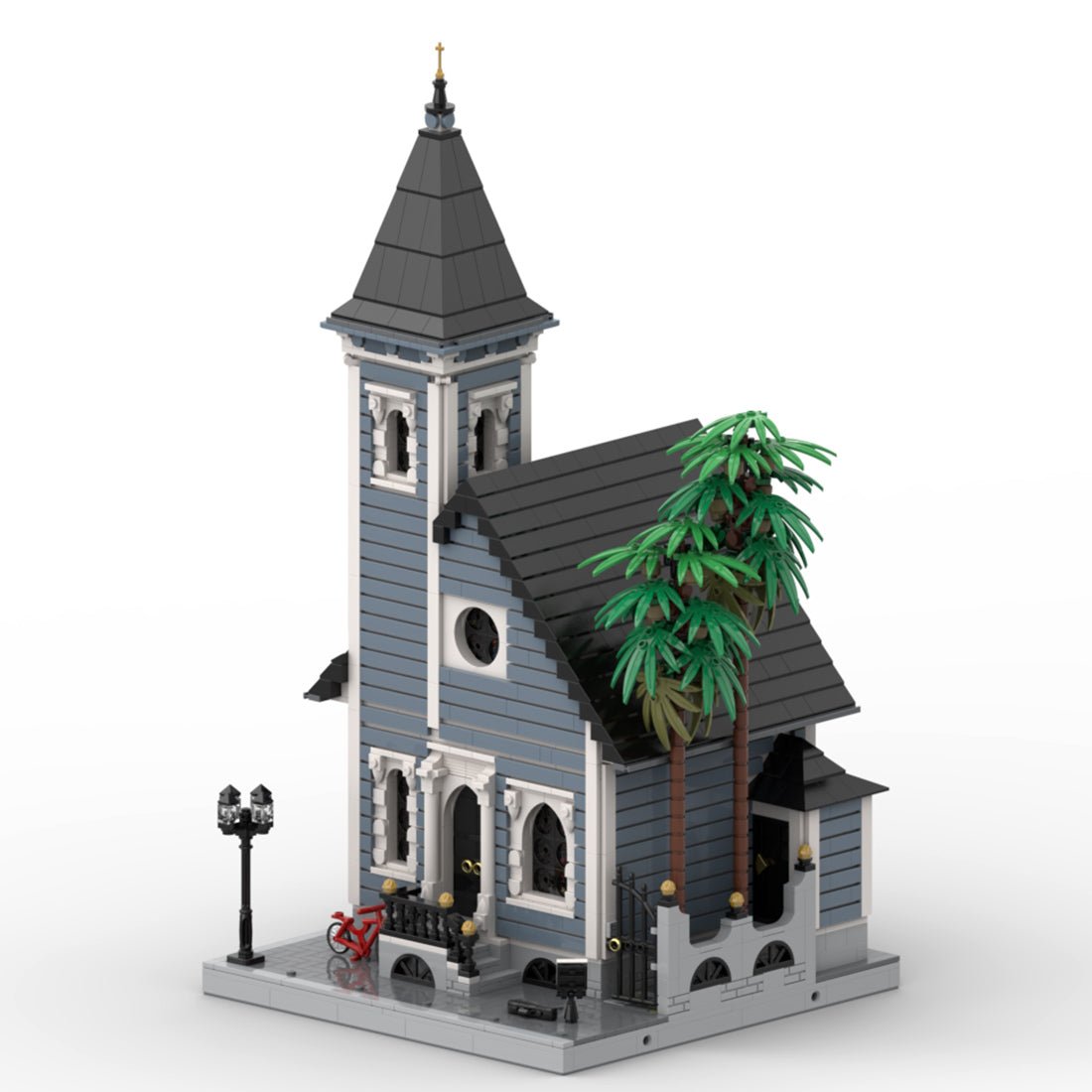 MOC - 169862 New Orleans Church Klemmbausteine - LesDiy - Klemmbausteine