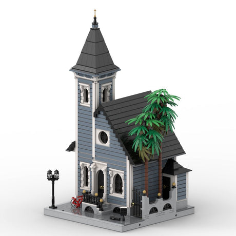 MOC - 169862 New Orleans Church Klemmbausteine - LesDiy - Klemmbausteine