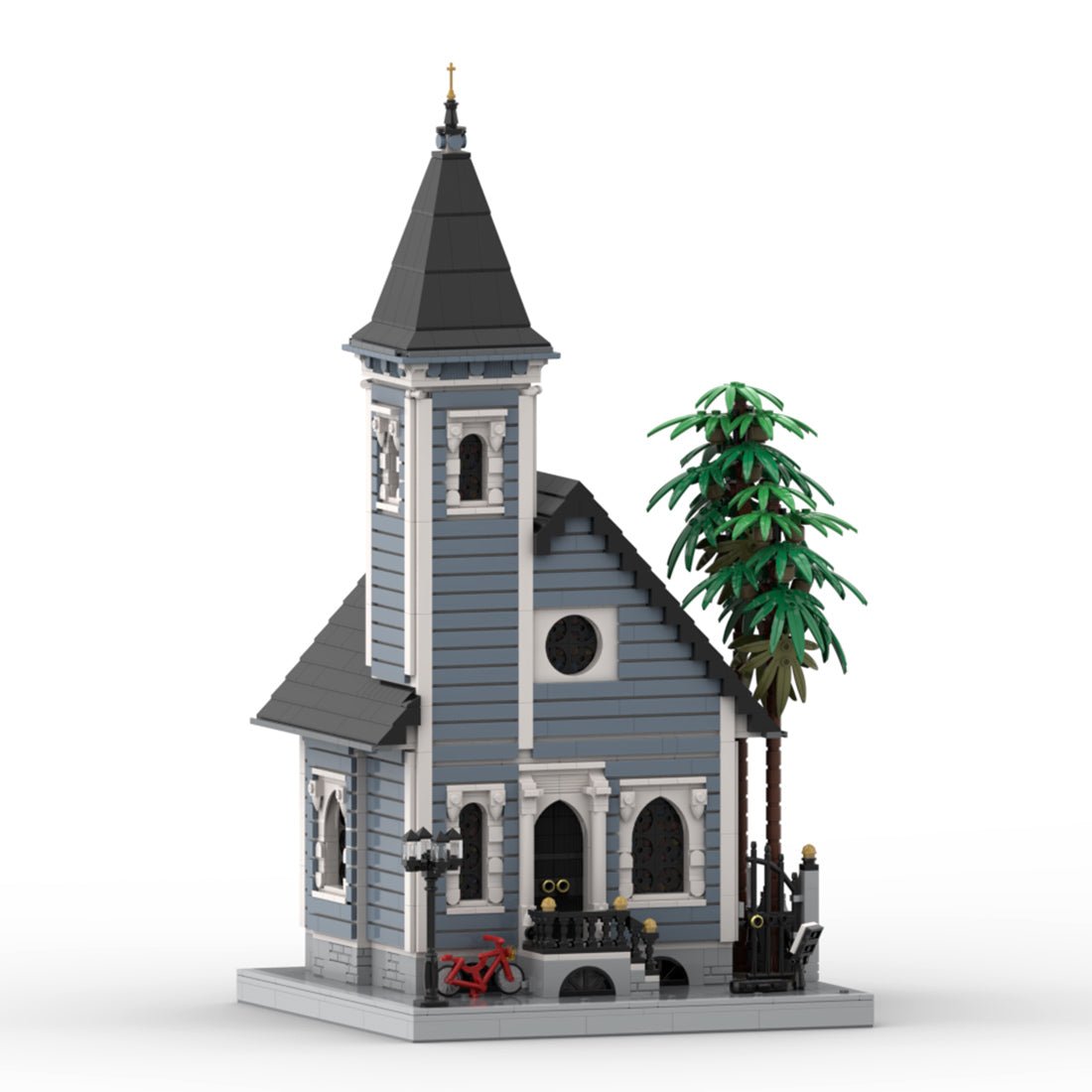 MOC - 169862 New Orleans Church Klemmbausteine - LesDiy - Klemmbausteine