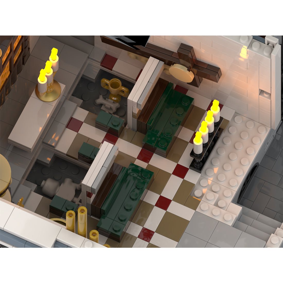 MOC - 169862 New Orleans Church Klemmbausteine - LesDiy - Klemmbausteine