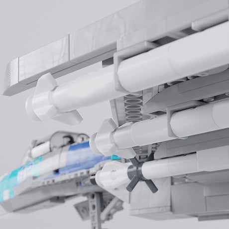 MOC - 170244 Sukhoi Su - 27 Klemmbausteine - LesDiy - Klemmbausteine