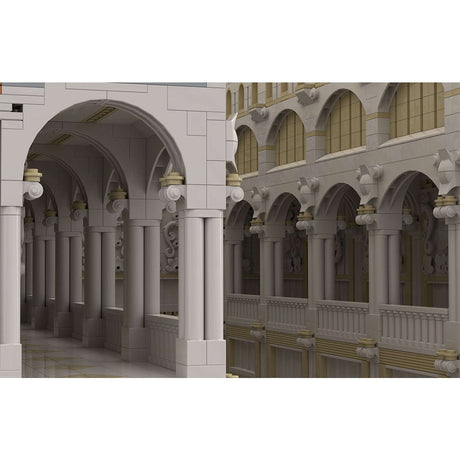 MOC - 171871 Ancient Roman Basilica Klemmbausteine - LesDiy - Klemmbausteine