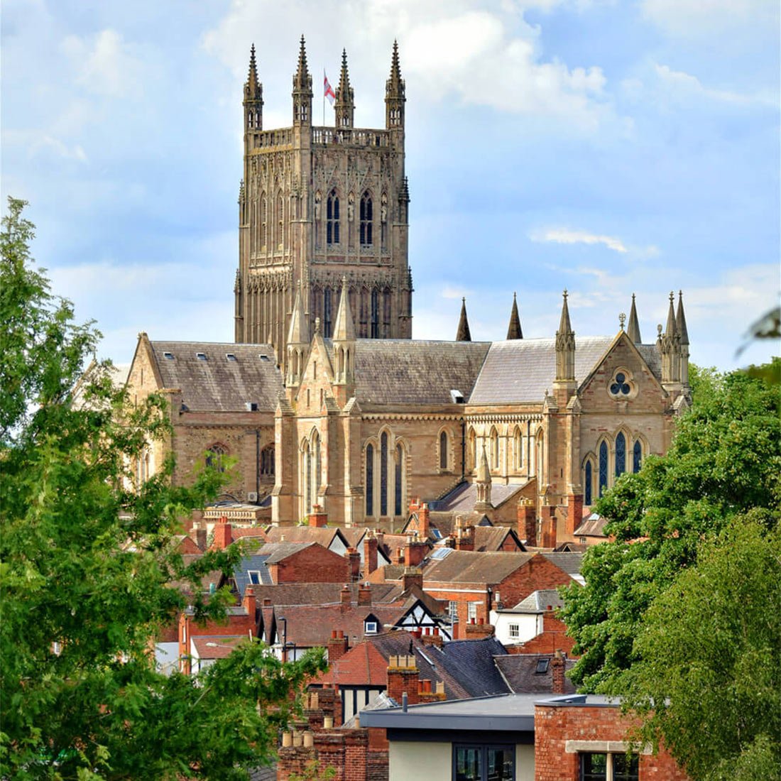 MOC - 172068 Worcester Cathedral Klemmbausteine - LesDiy - Klemmbausteine