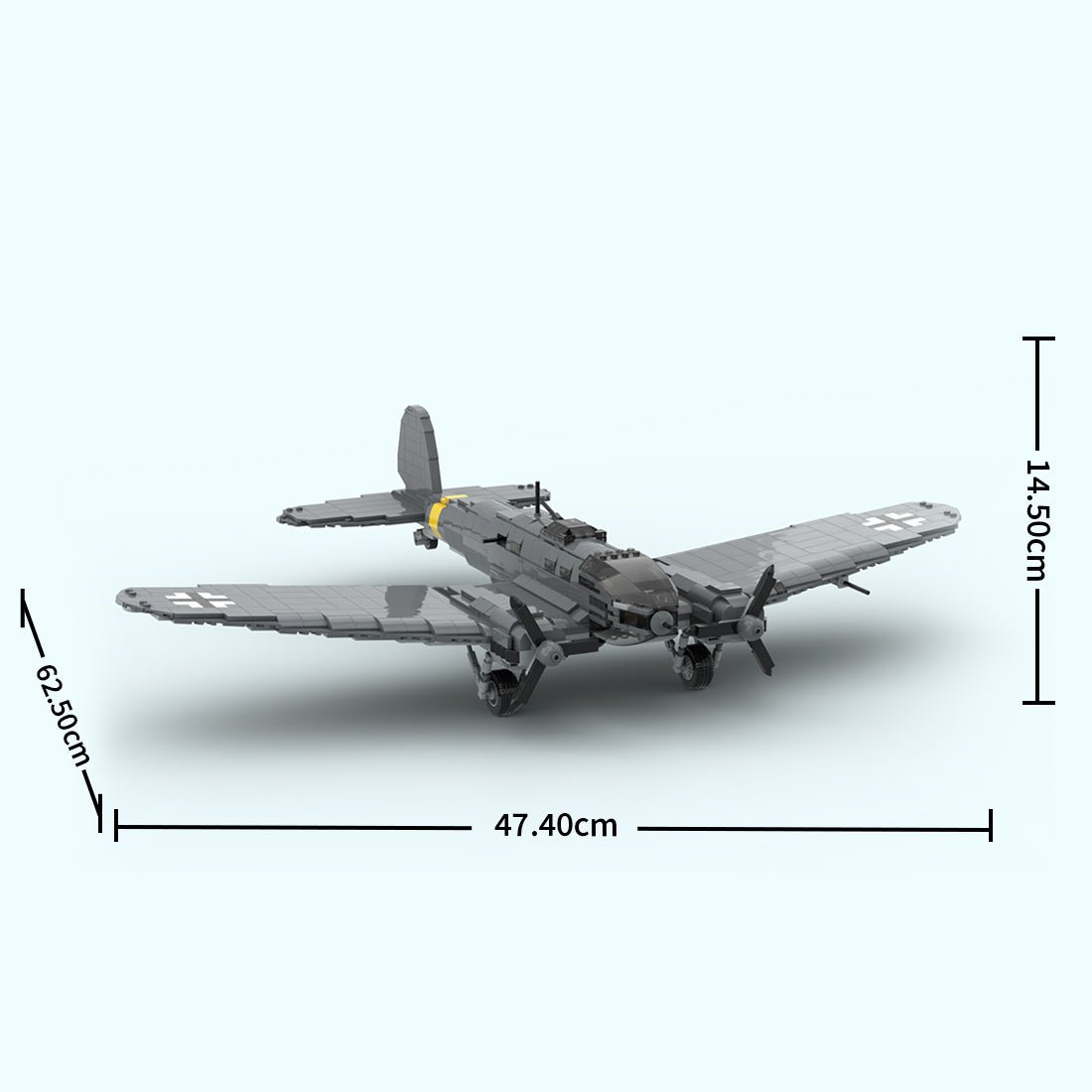 MOC - 172484 F - 22 RAPTOR - 1:35 Scale (v3) Klemmbausteine - LesDiy - Klemmbausteine