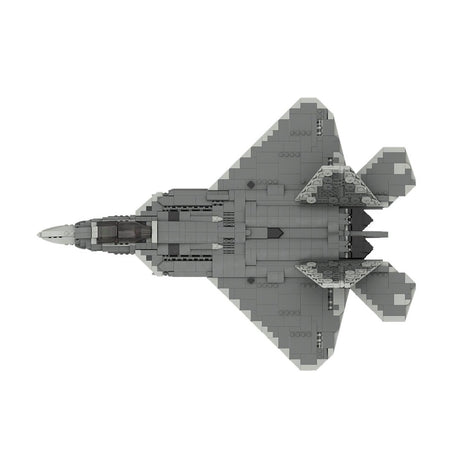MOC - 172484 F - 22 RAPTOR - 1:35 Scale (v3) Klemmbausteine - LesDiy - Klemmbausteine