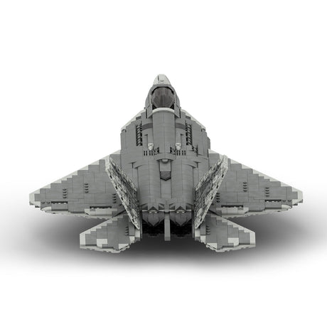 MOC - 172484 F - 22 RAPTOR - 1:35 Scale (v3) Klemmbausteine - LesDiy - Klemmbausteine