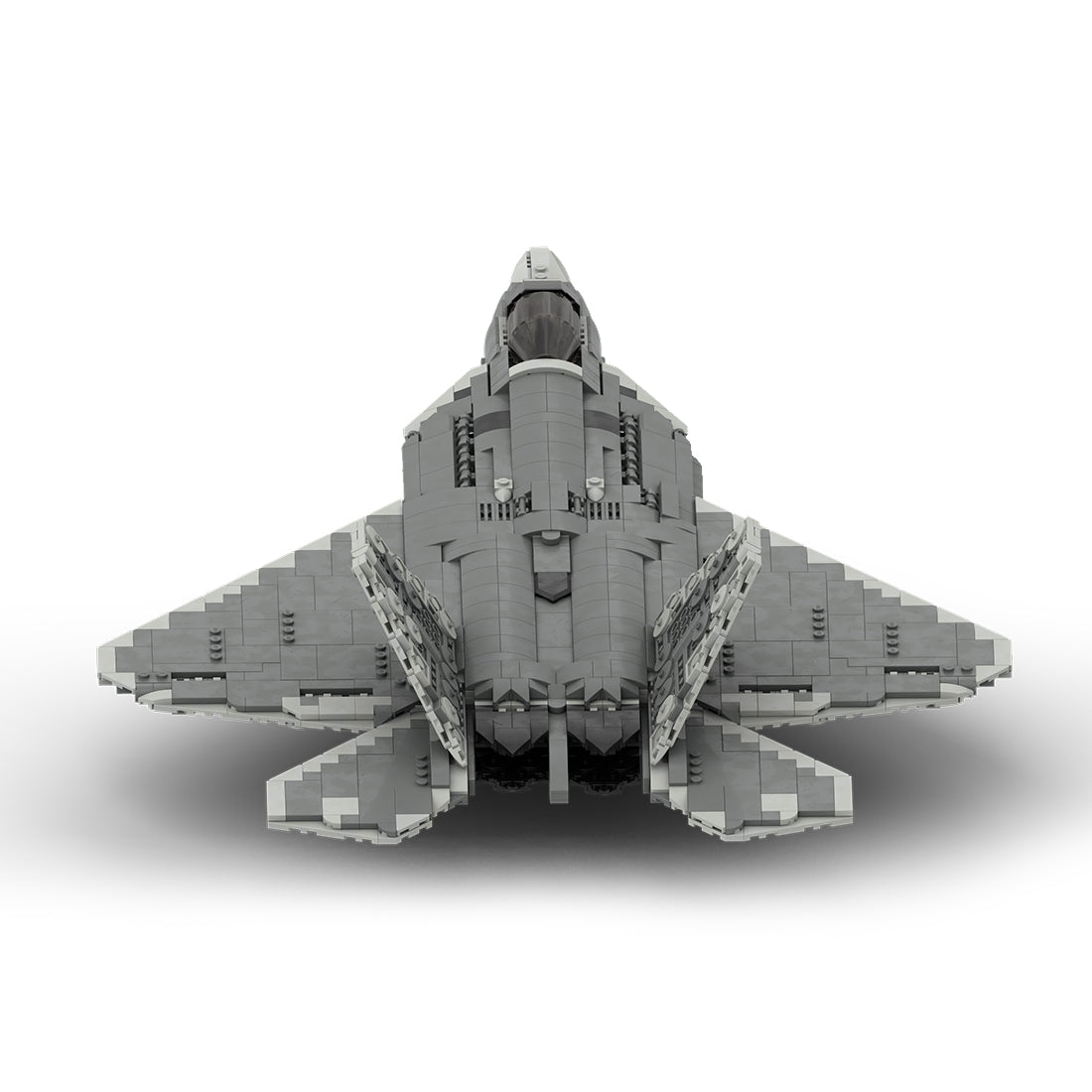 MOC - 172484 F - 22 RAPTOR - 1:35 Scale (v3) Klemmbausteine - LesDiy - Klemmbausteine