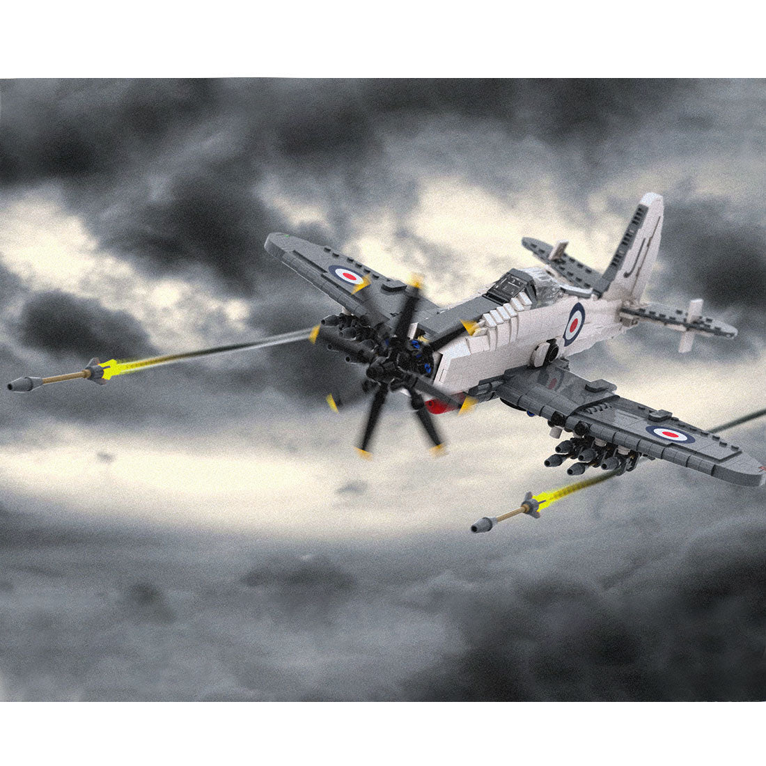 MOC - 172600 1:35 Scale Wyvern S.4 Klemmbausteine - LesDiy - Klemmbausteine