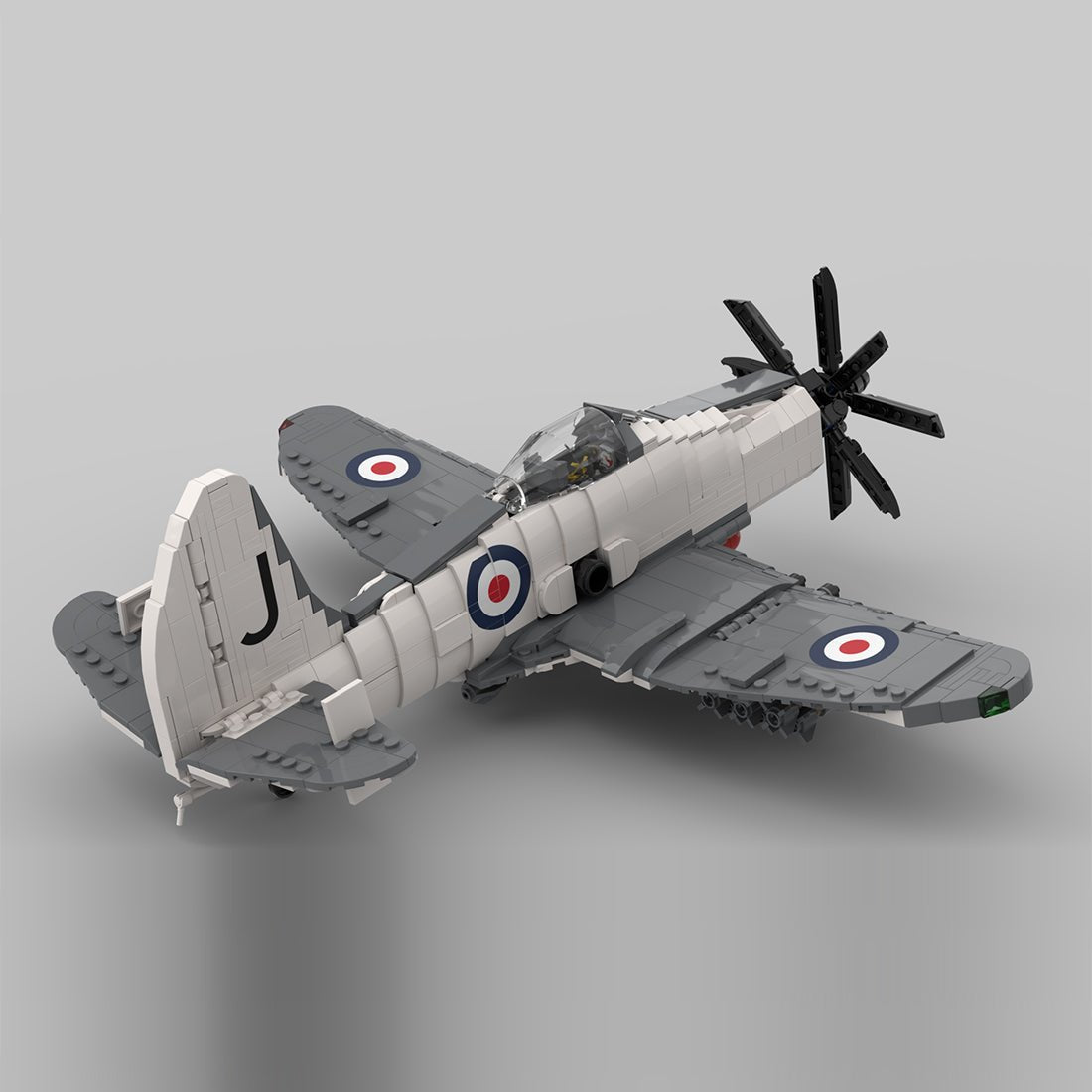 MOC - 172600 1:35 Scale Wyvern S.4 Klemmbausteine - LesDiy - Klemmbausteine