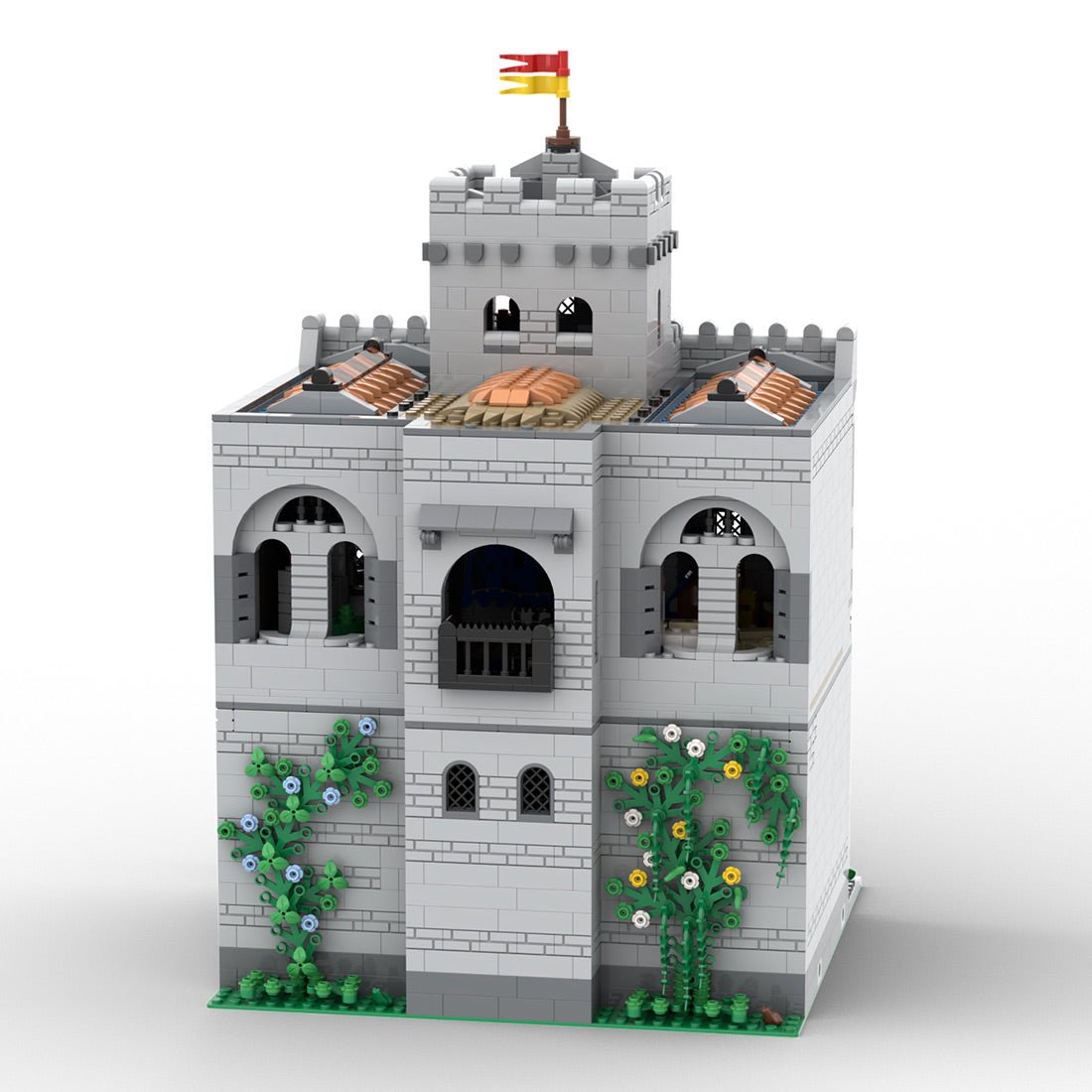 MOC - 172749 Medieval Museum - 10305 Lion Knights' Castle Modification Klemmbausteine - LesDiy - Klemmbausteine