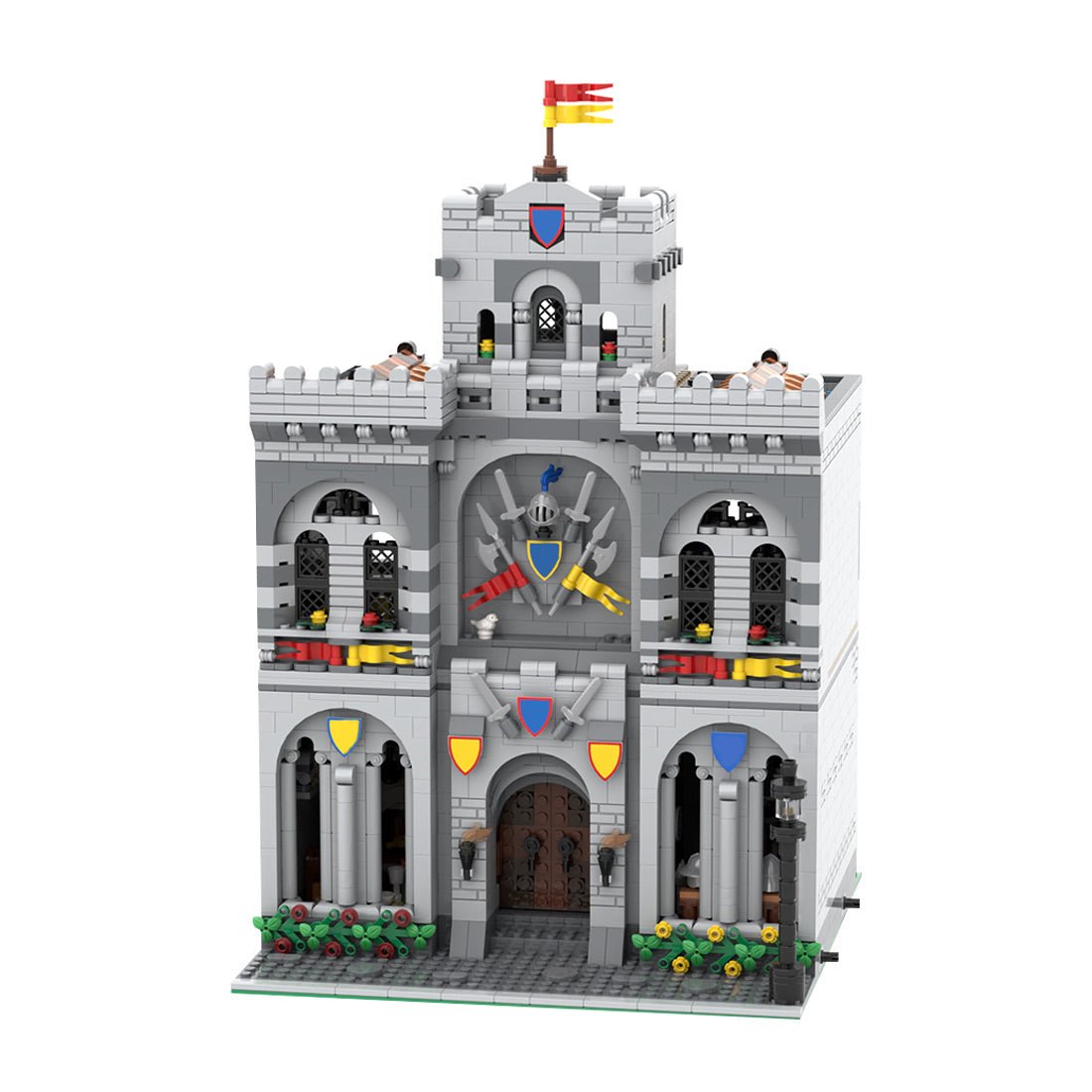 MOC - 172749 Medieval Museum - 10305 Lion Knights' Castle Modification Klemmbausteine - LesDiy - Klemmbausteine