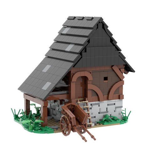 MOC - 172871 Medieval Granary Klemmbausteine - LesDiy - Klemmbausteine