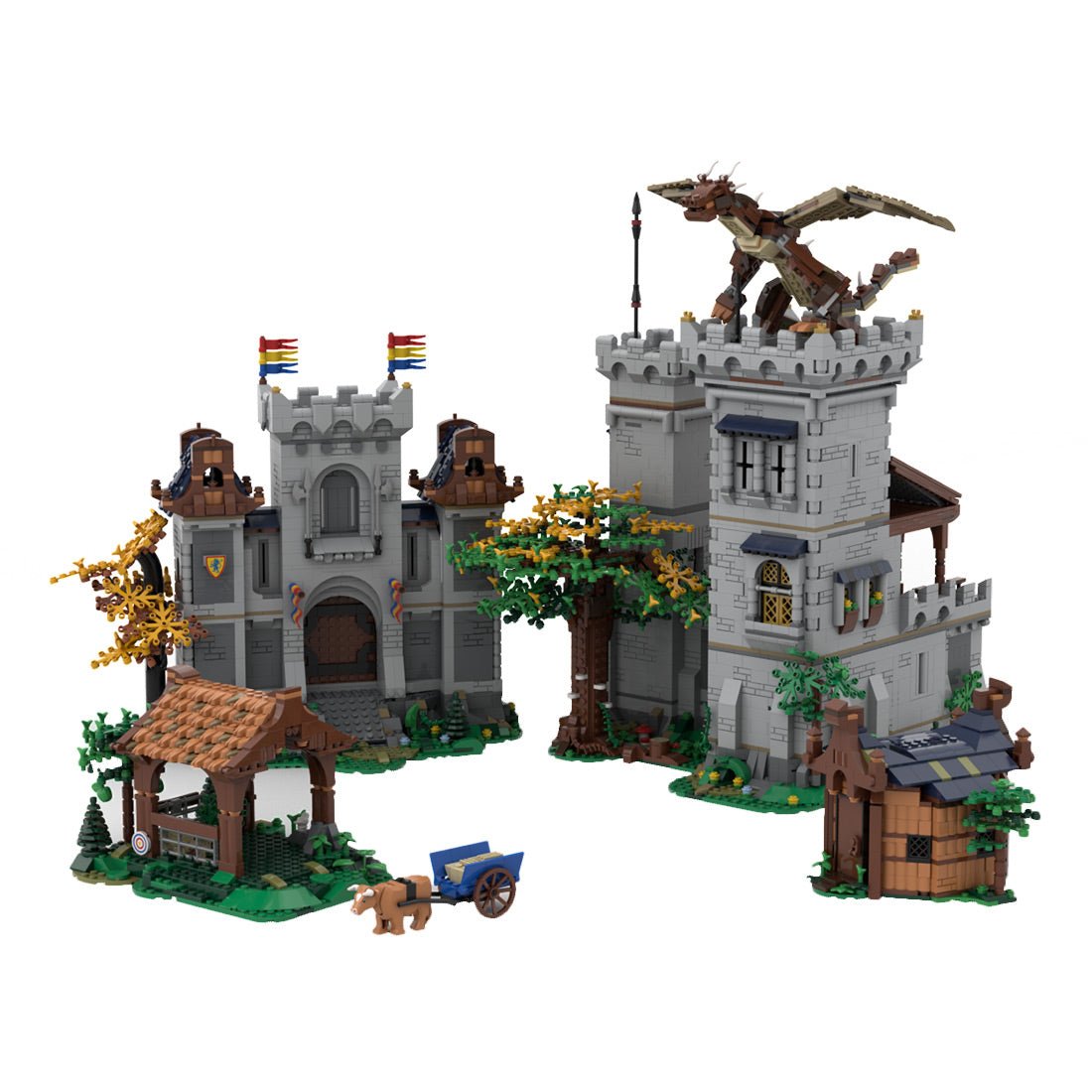 MOC - 173168 Medieval Castle Adventure Klemmbausteine - LesDiy - Klemmbausteine