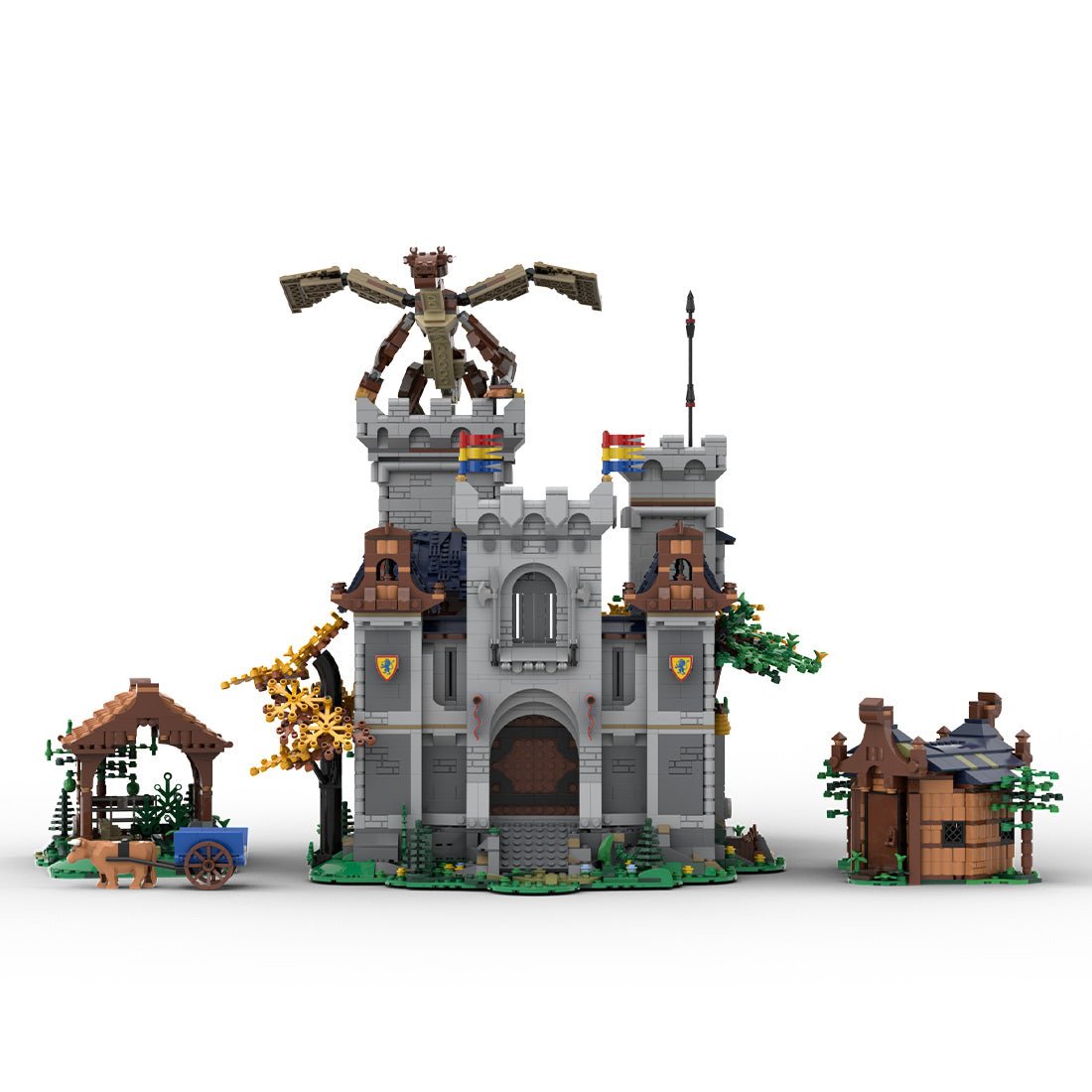 MOC - 173168 Medieval Castle Adventure Klemmbausteine - LesDiy - Klemmbausteine