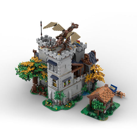 MOC - 173168 Medieval Castle Adventure Klemmbausteine - LesDiy - Klemmbausteine