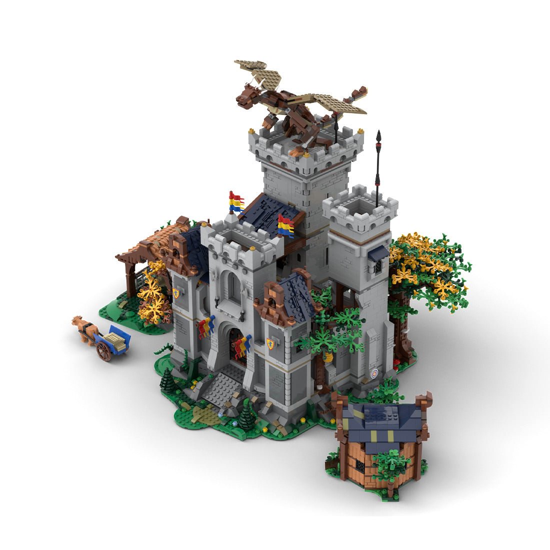MOC - 173168 Medieval Castle Adventure Klemmbausteine - LesDiy - Klemmbausteine