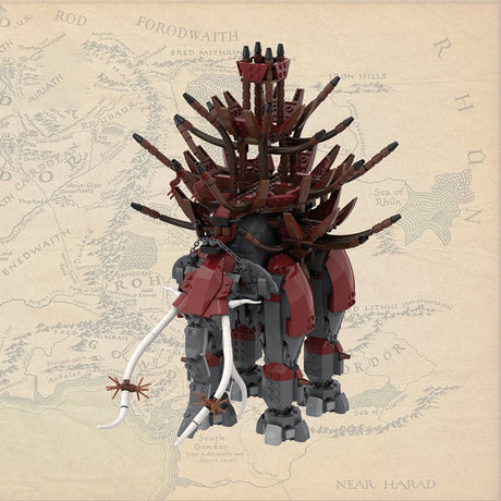 MOC - 173291 Mumakil of Harad Klemmbausteine - LesDiy - Klemmbausteine