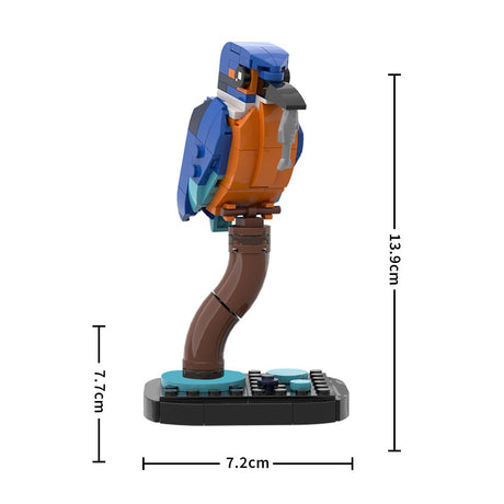 MOC - 173337 Kingfisher Klemmbausteine - LesDiy - Klemmbausteine