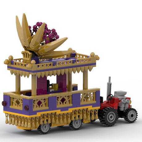 MOC - 173695 Mardi Gras Parade Wagon Klemmbausteine - LesDiy - Klemmbausteine