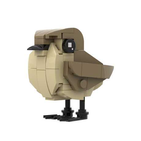 MOC - 174477 Barnacle goose and goslings Klemmbausteine - LesDiy - Klemmbausteine